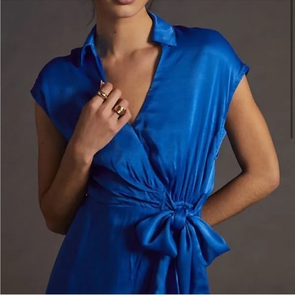 Maeve - Open Back Wrap Midi - Picture 2 of 4